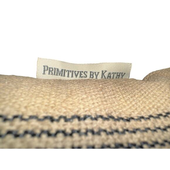 Throw Pillow “I Sleep With Dogs” 14”x 9” Soft Burlap Type Cotton Fabric - Picture 5 of 8